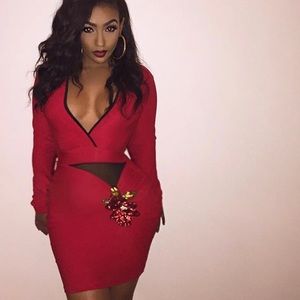 Red Dress Custom Made